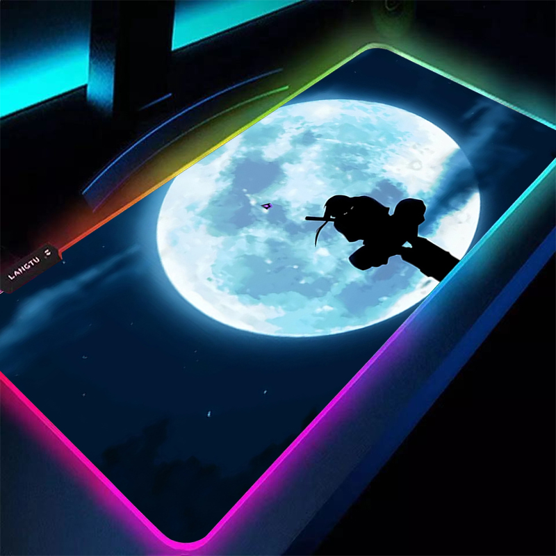 Mouse Gaming Esports - Alas Mouse Besar RGB 90X40Cm Naruto