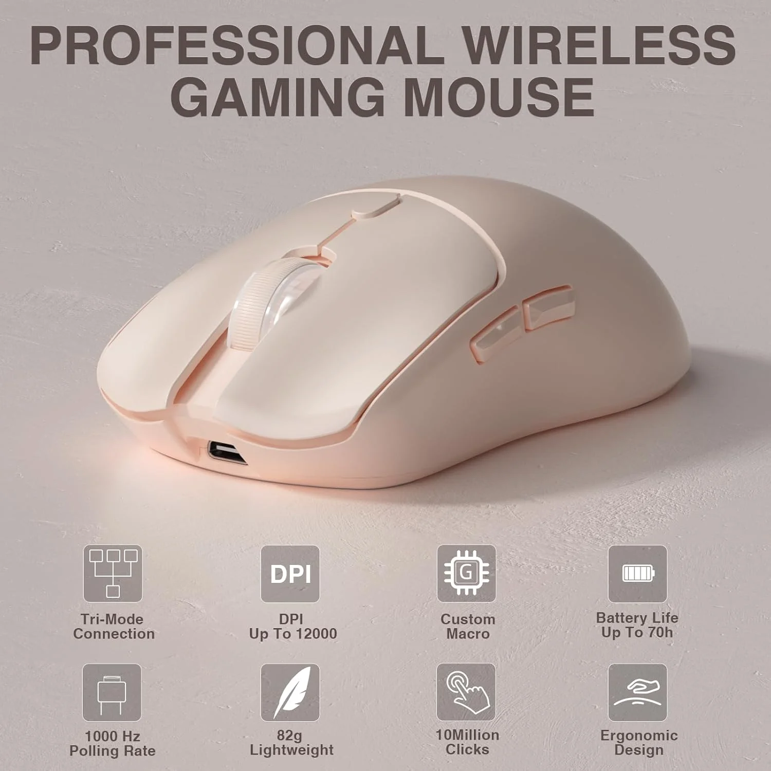 Mouse Gaming Esports - AULA SC580X Mouse Gaming Nirkabel Tri-mode