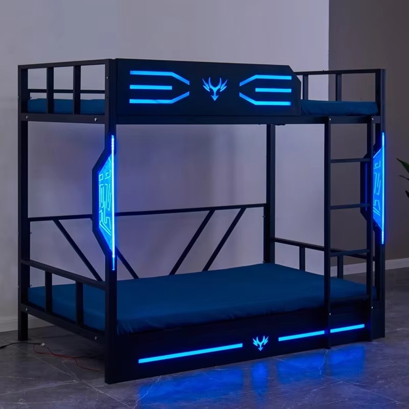 Esports Gaming Bed - Tempat Tidur Besi Double-layer untuk Hotel,