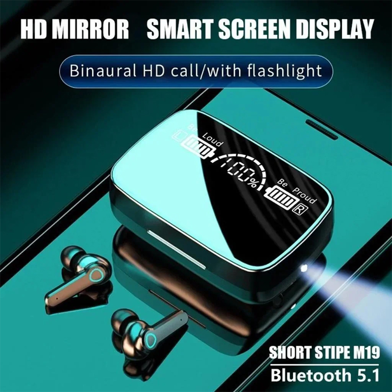 Esports Gaming Mobile - M19 Earphone Bluetooth Nirkabel Gaming Headphone