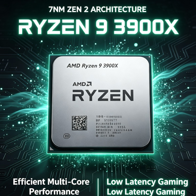Amd Cpu Ryzen 9 - Prosesor Desktop AMD Ryzen 9 3900X