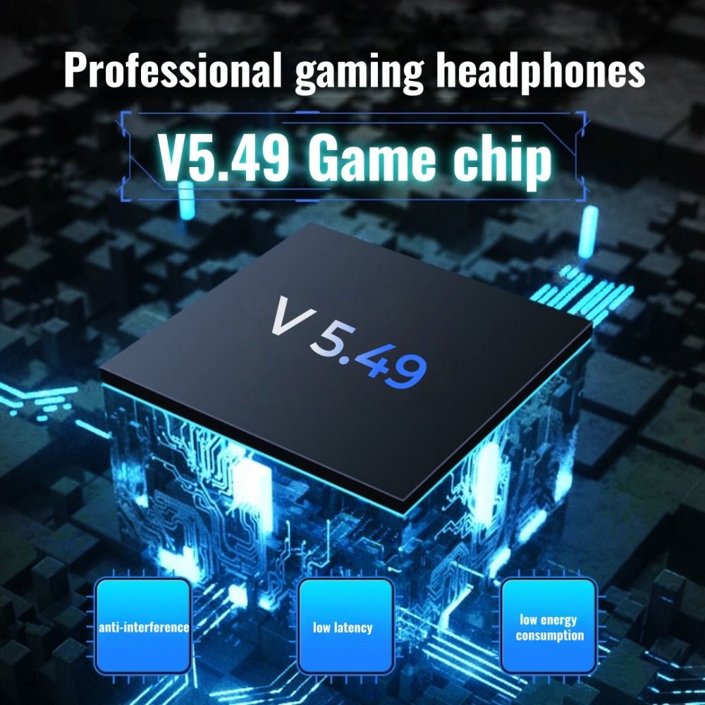 Esports Gaming Mobile - X45 Headset Gaming Nirkabel Bluetooth Gaya