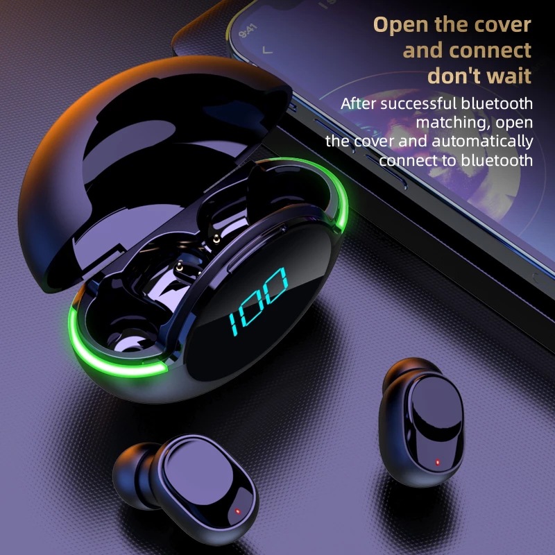 Esports Gaming Mobile - # Y80 earphone Bluetooth Tws nirkabel,