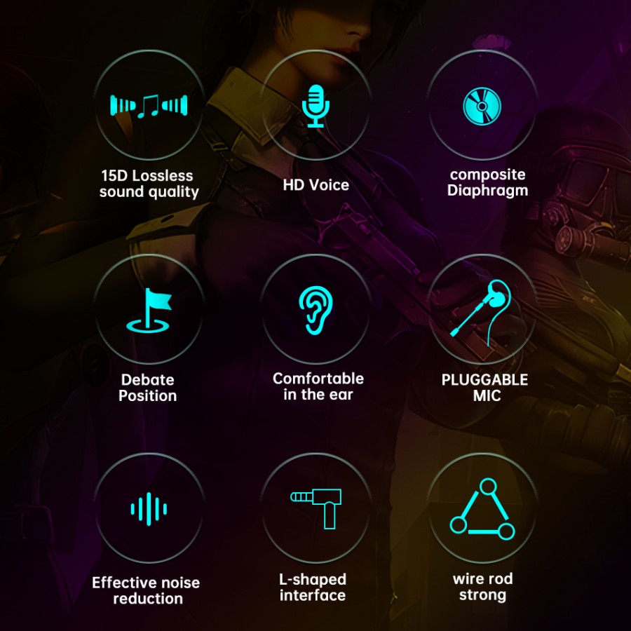 Headset Gaming Esports Suara S - Esports Gaming Mobile ulasan dan harga
