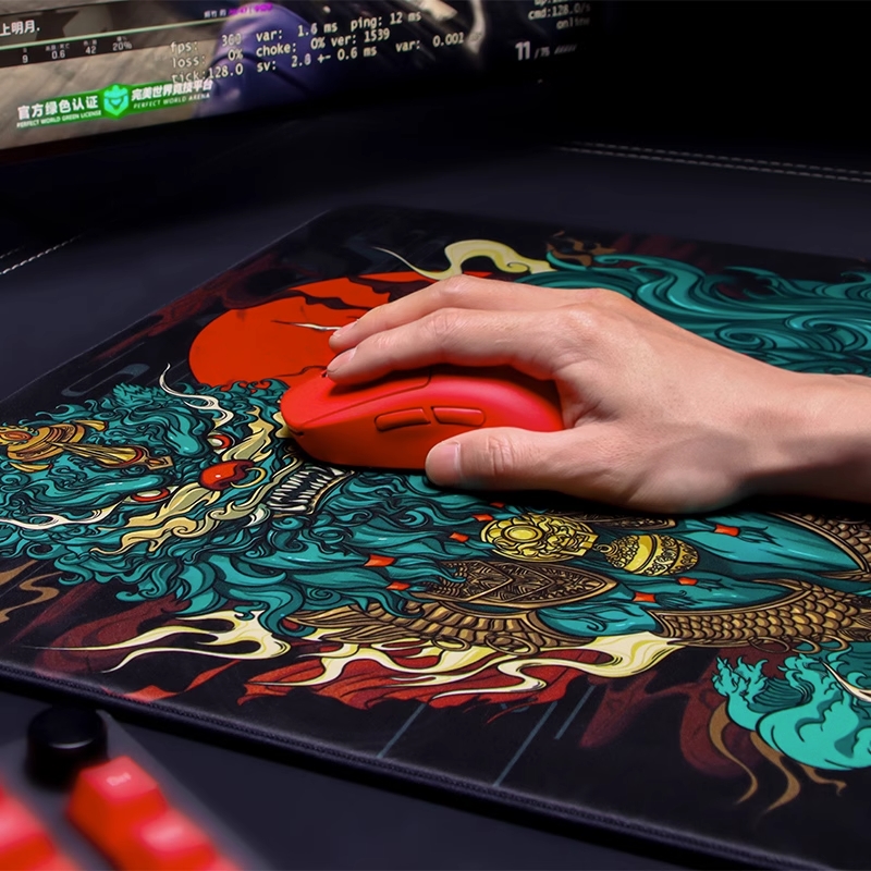 Esports Tiger Mouse Pad Qingsu - Gaming X Esports ulasan dan harga
