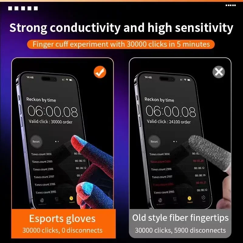 1 pasang sarung tangan jari be - Esports Gaming Mobile ulasan dan harga