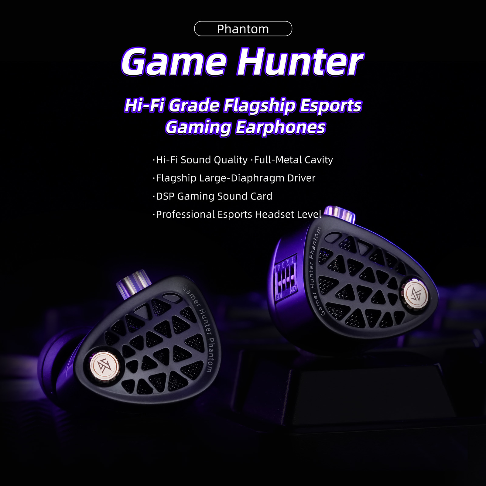 KZ Phantom HiFi Grade Flagship - Esports Gaming Mobile ulasan dan harga