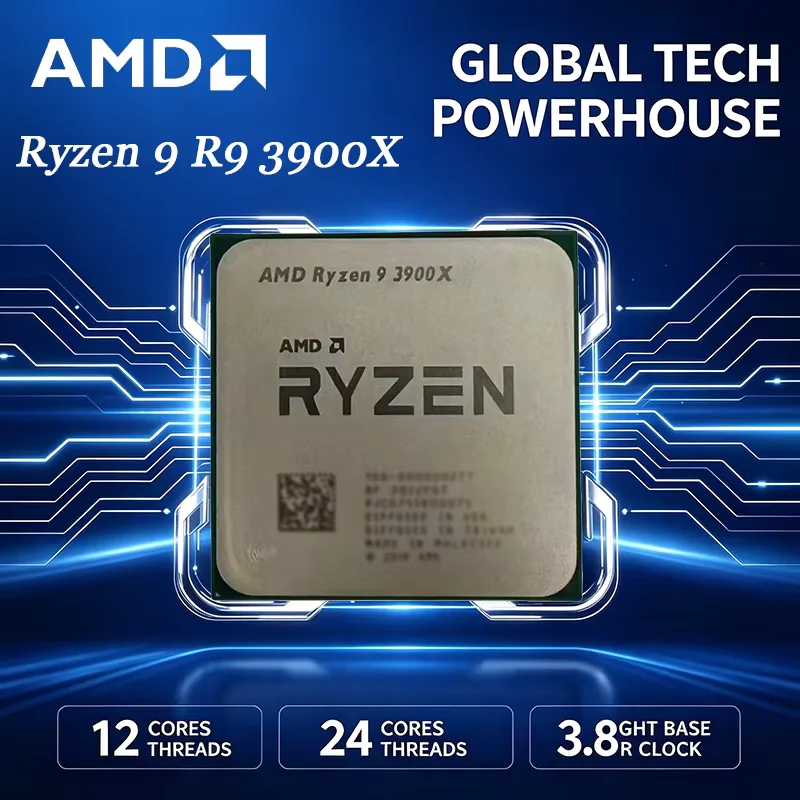 Prosesor AMD Ryzen 9 3900X Unl - Amd Cpu Ryzen 9 ulasan dan harga