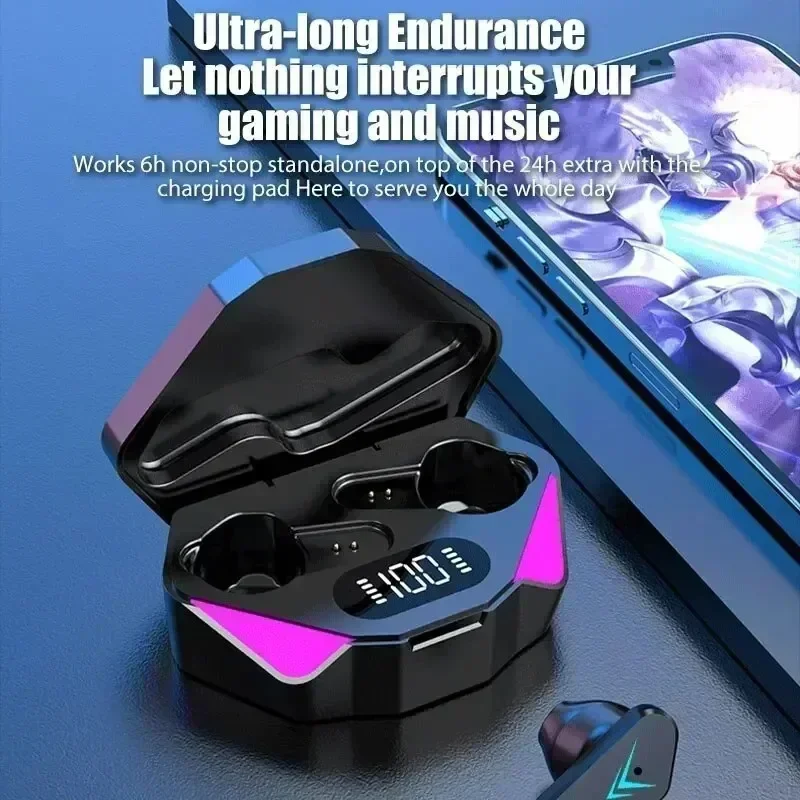 Earphone Bluetooth TWS Baru He - Gaming X Esports ulasan dan harga