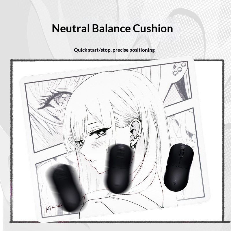 ATK Dream Anime Large Neutral  - Mouse Gaming Esports ulasan dan harga