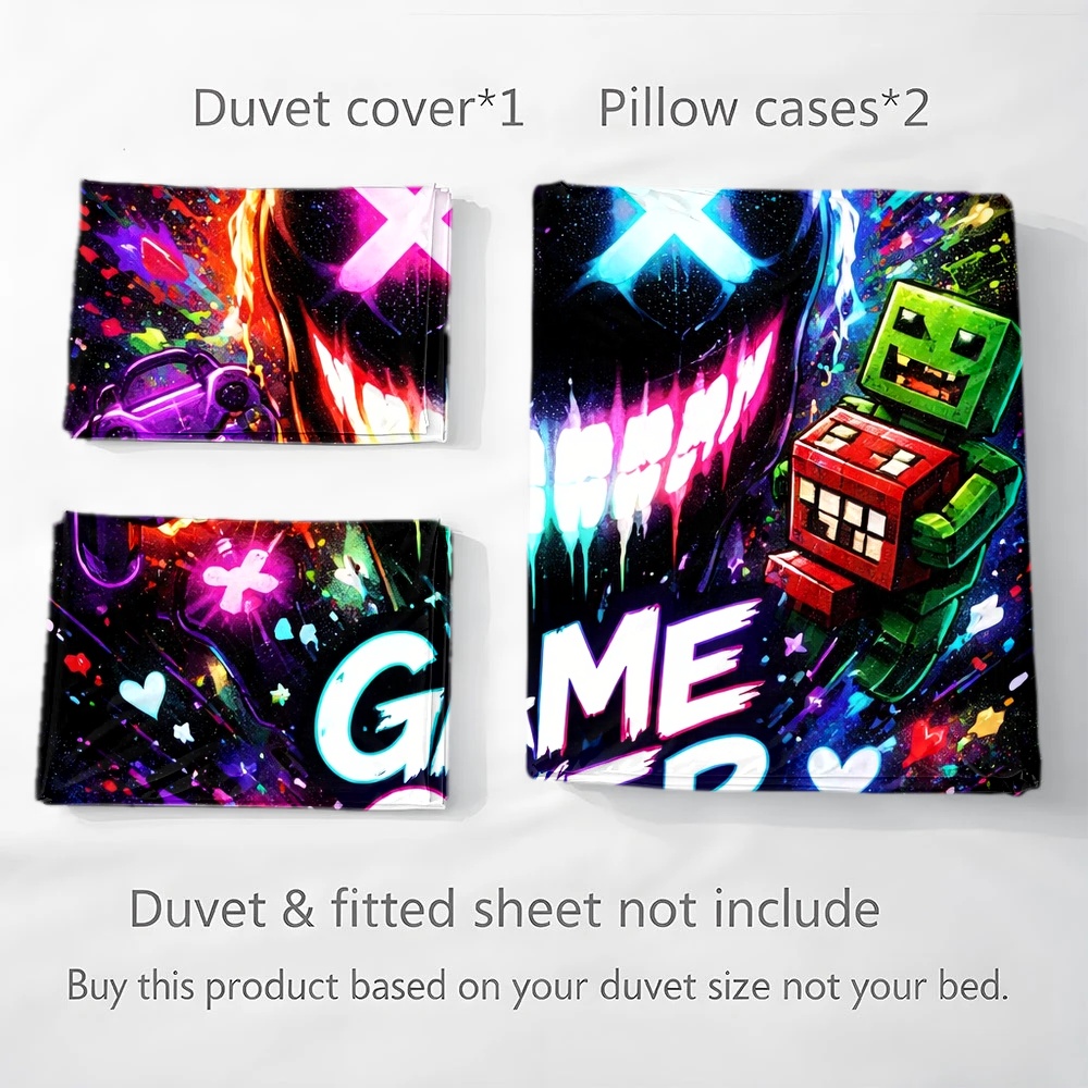 Set Sarung Selimut Bertema Gam - Esports Gaming Bed ulasan dan harga
