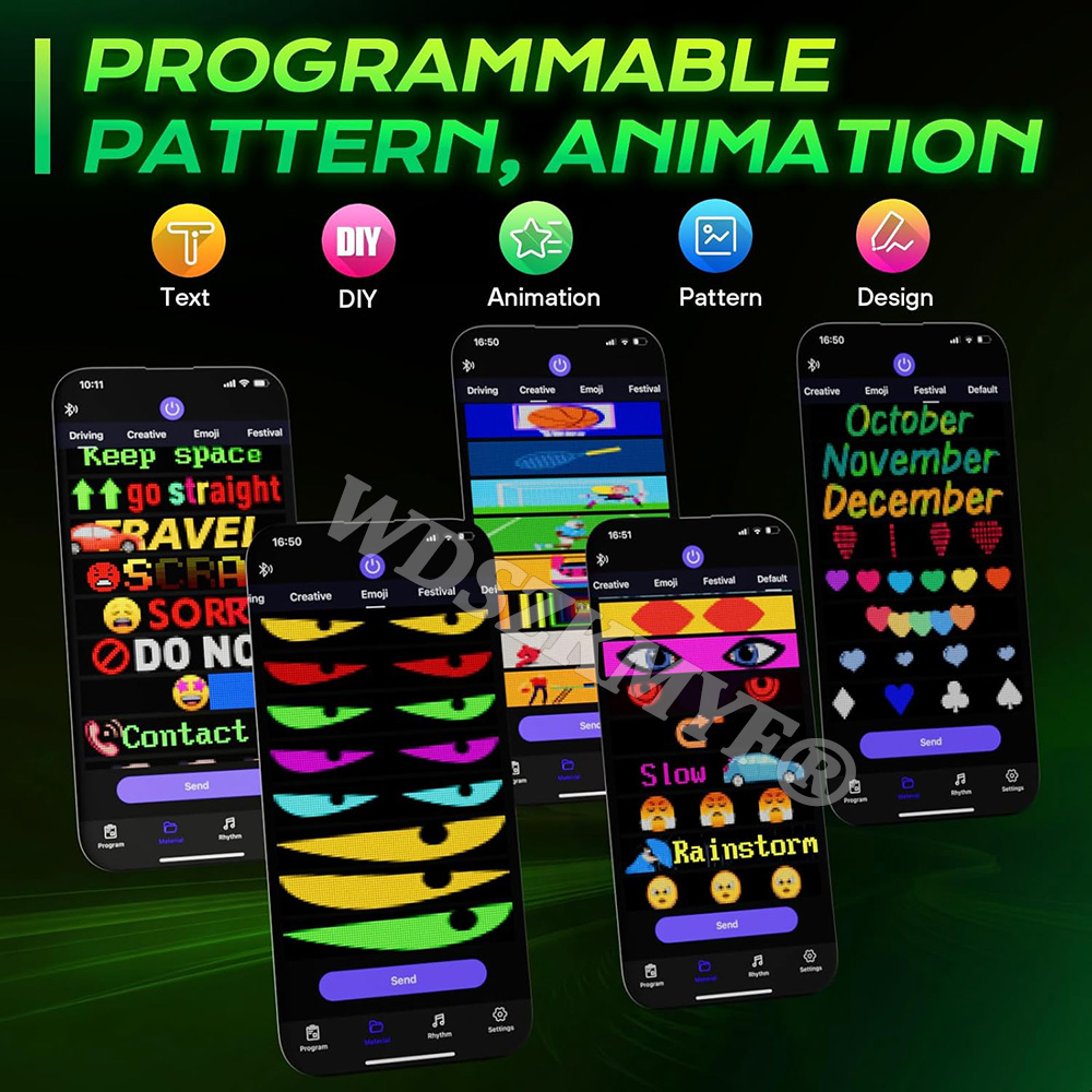 Panel LED DIY untuk Tanda Mobi - Esports Gaming App ulasan dan harga