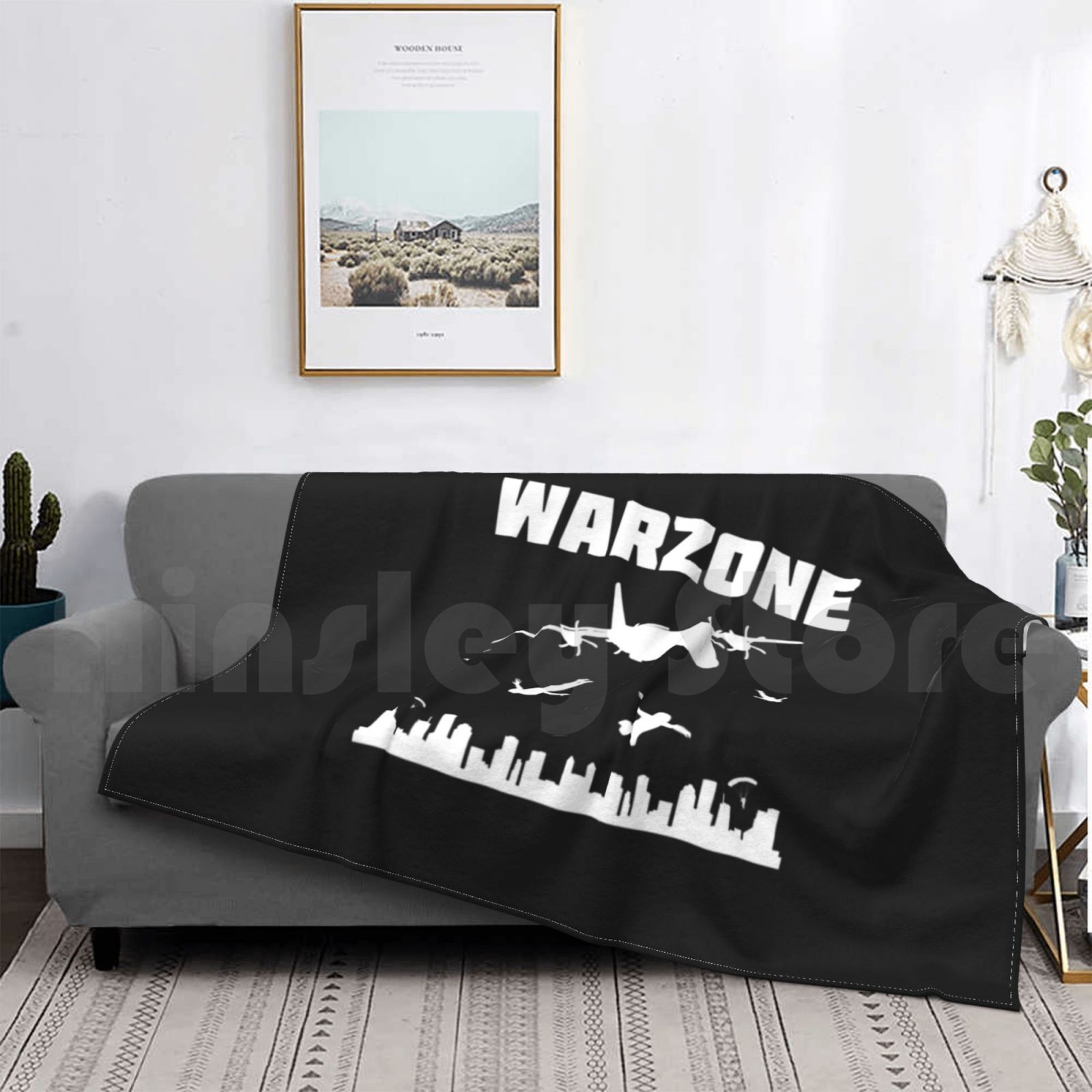 Selimut Warzone Untuk Sofa Tem - Esports Gaming Bed ulasan dan harga