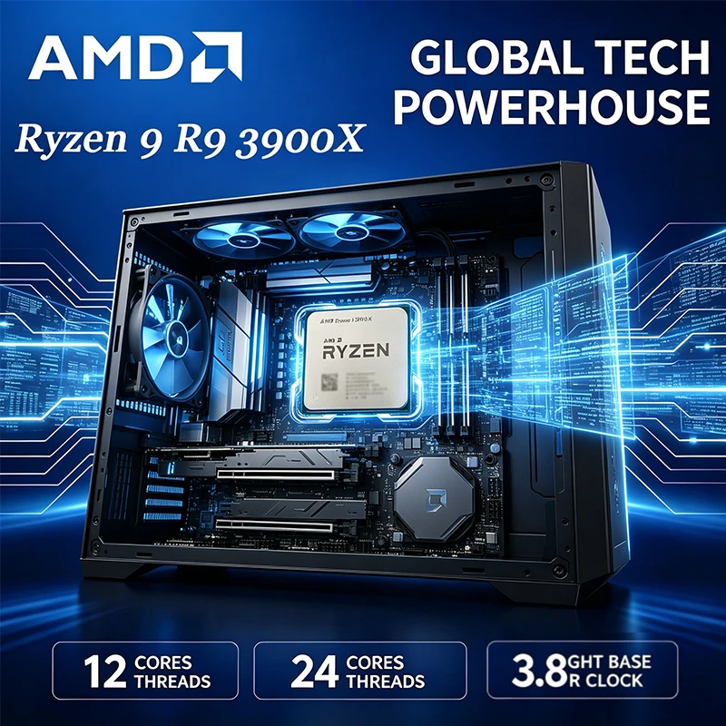 Prosesor AMD Ryzen 9 R9 3900X  - Amd Cpu Ryzen 9 ulasan dan harga