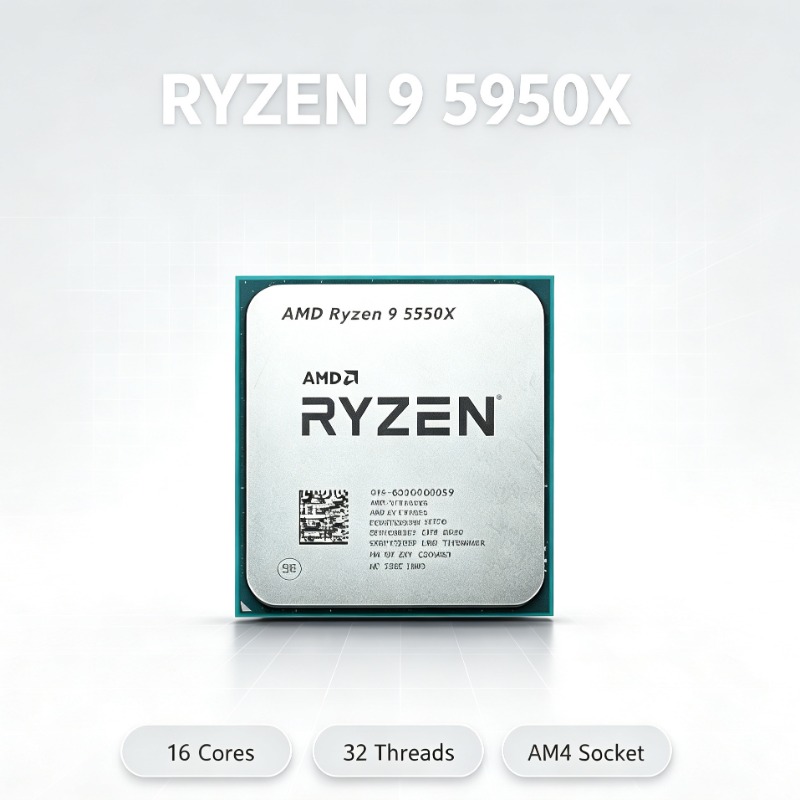 Ryzen 9 5950X 16‑Core CPU Desk - Amd Cpu Ryzen 9 ulasan dan harga