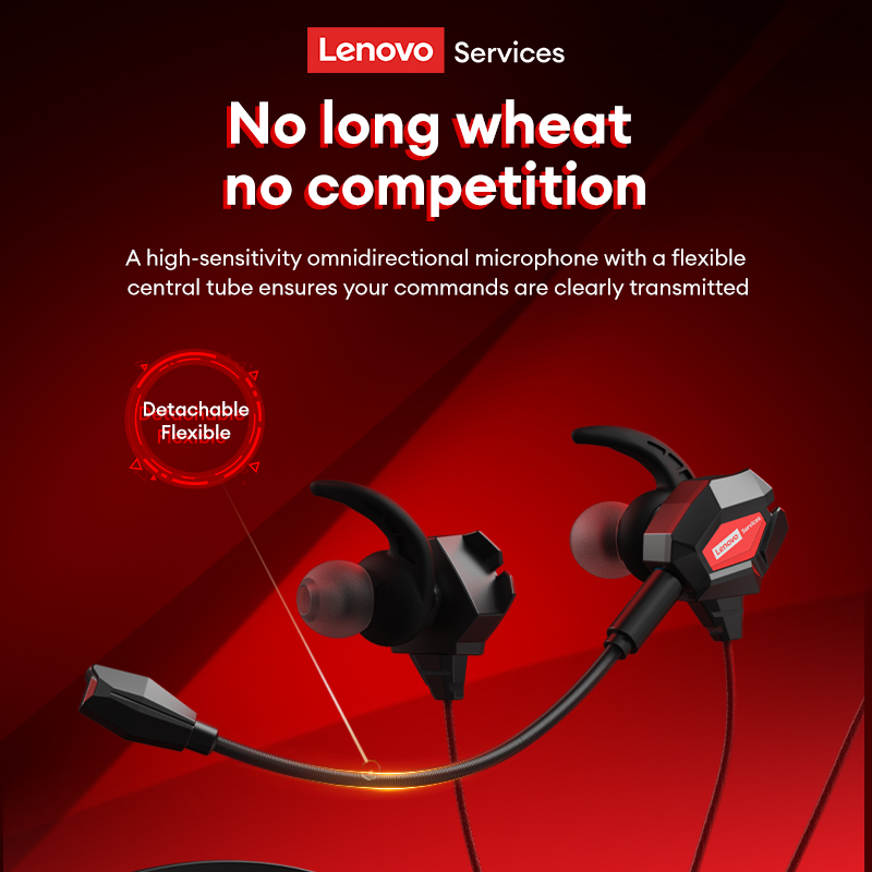 Lenovo Y109 Headset Gaming Ber - Esports Gaming Mobile ulasan dan harga