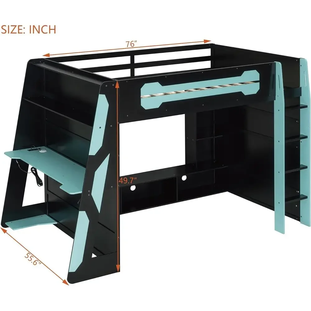 Tempat Tidur Gaming Kayu Besar - Esports Gaming Bed ulasan dan harga