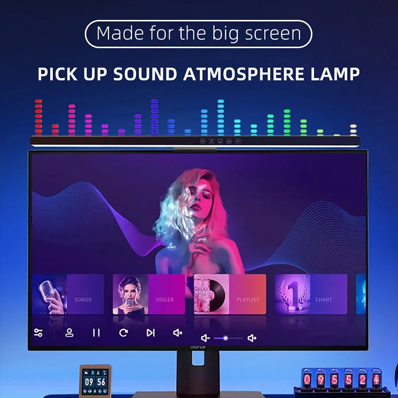 Lampu Monitor Komputer RGB 60C - Esports Gaming Bed ulasan dan harga