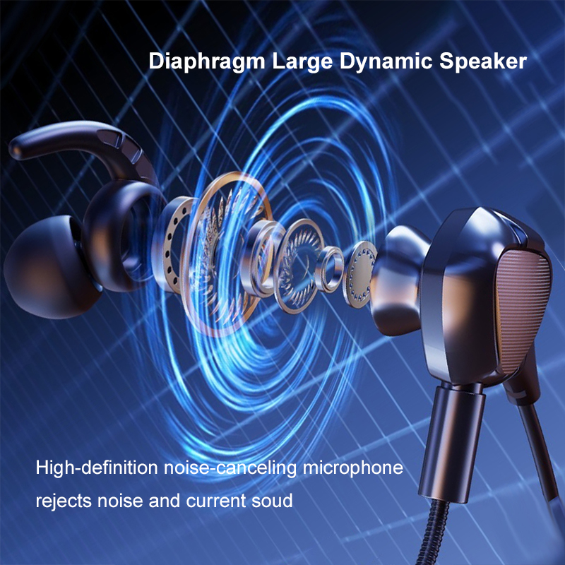 Earphone Gaming In-Ear Dengan  - Esports Gaming Mobile ulasan dan harga