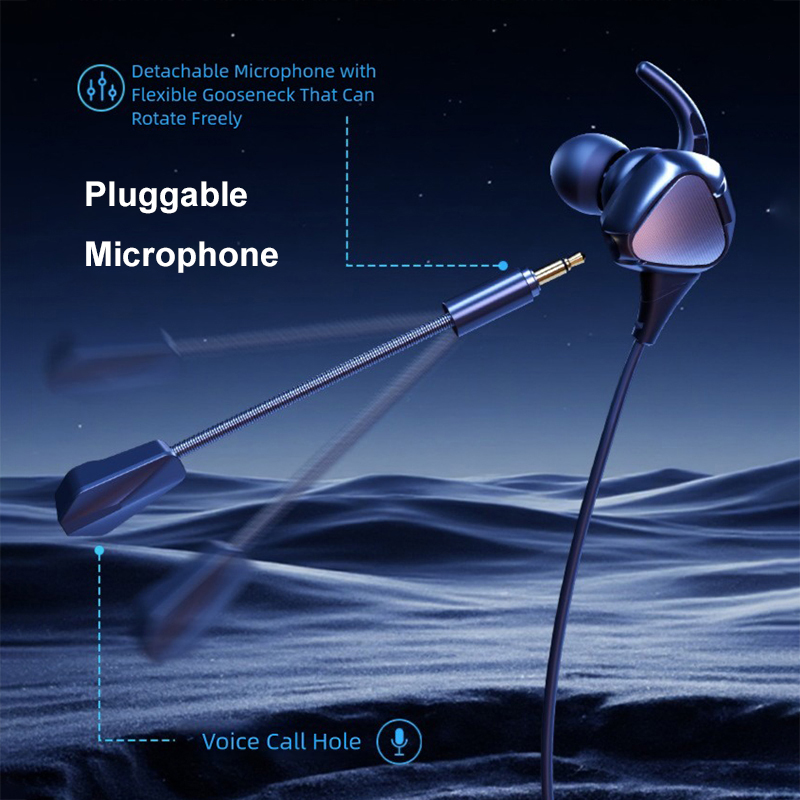 Earphone Gaming In-Ear Dengan  - Esports Gaming Mobile ulasan dan harga