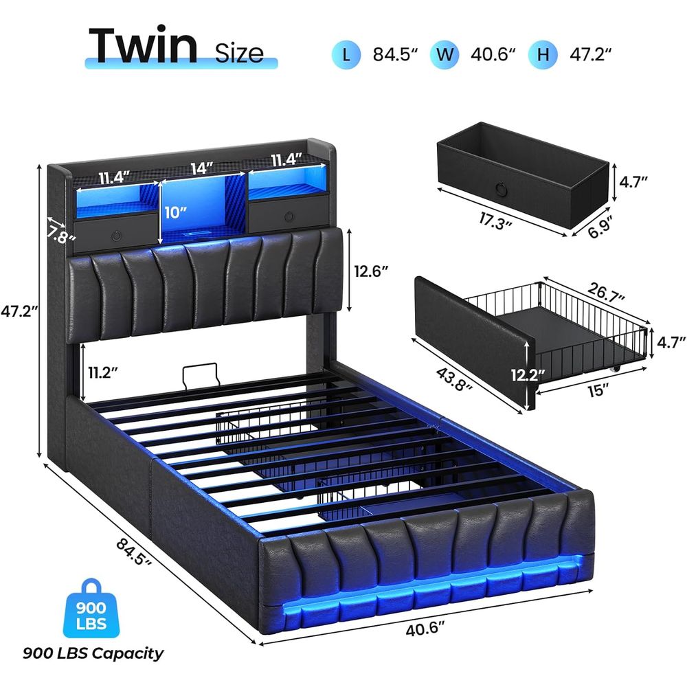 Tempat Tidur Twin dengan Papan - Esports Gaming Bed ulasan dan harga