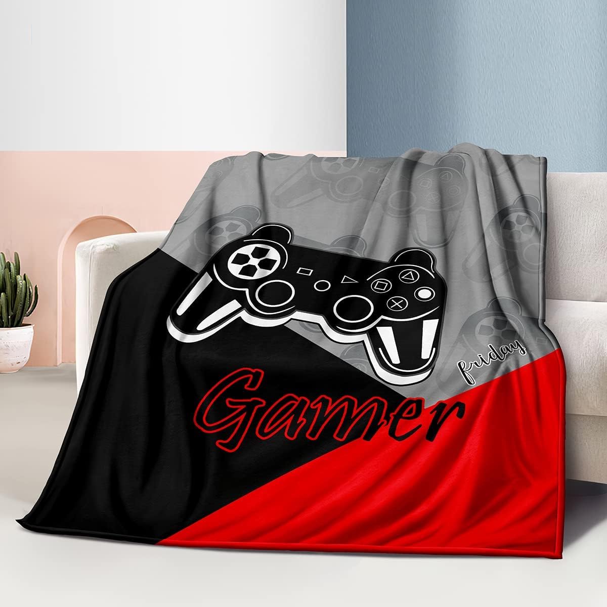 Selimut Lempar Fleece Jumbo Ga - Esports Gaming Bed ulasan dan harga