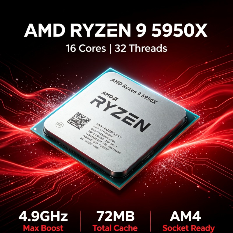Prosesor AM4 AMD Ryzen 9 5950X - Amd Cpu Ryzen 9 ulasan dan harga